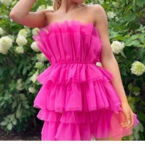 Mable Dresses & Skirts - Mable pink Toole minidress. NWOT